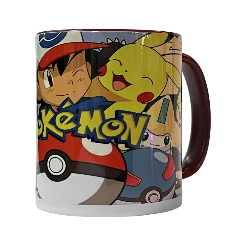 Pokemon Mug - Burgundy - كأس